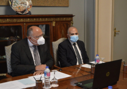 بدء فعاليات الاجتماع الذي يُعقَد عبر الفيديو كونفرانس لوزراء الخارجية والري لمصر وإثيوبيا والسودان لاستئناف المفاوضات حول ملء وتشغيل سد النهضة