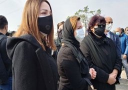 وزيرة الثقافة تشارك في جنازة السيناريست الكبير الراحل وحيد حامد