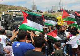 مسيرة فلسطينية منددة بالاستيطان جنوب قلقيلية..والاحتلال الإسرائيلي يعتقل شابا من الخليل