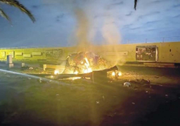 سقوط أربعة صواريخ “كاتيوشا” قرب مطار بغداد