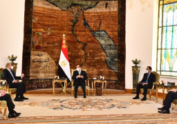 الرئيس يستقبل رئيس وزراء الاردن لبحث التعاون المشترك