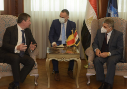 الفريق أسامة ربيع يلتقي السفير البلجيكي لبحث سبل التعاون المشترك