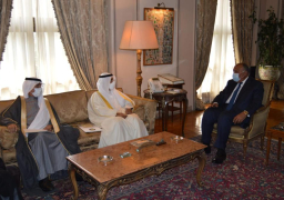 وزير الخارجية يستقبل الأمين العام لمجلس التعاون لدول الخليج العربية