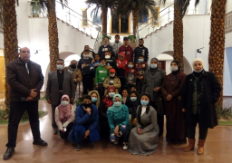 رحلة توعوية للطلاب ذوي الهمم من إحدى المدارس بمحافظة سوهاج