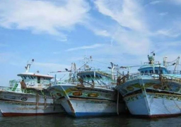 إغلاق ميناء البرلس لليوم الرابع لسوء الأحوال الجوية