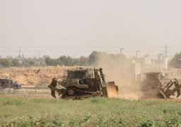 آليات الاحتلال الإسرائيلي تتوغل شمال قطاع غزة