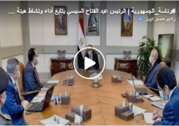 بالفيديو : الرئيس عبد الفتاح السيسي يوجه ببلورة سياسات تسويقية مرنة لقناة السويس تتناسب مع الظروف الاقتصادية العالمية