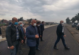 وزير النقل يتفقد طريق المنصورة / جمصة والطريق الدولي الساحلي