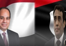 الرئيس السيسي يهنئ رئيس المجلس الرئاسي الليبي السيد محمد المنفي علي ثقة البرلمان في الحكومة الليبية الجديدة