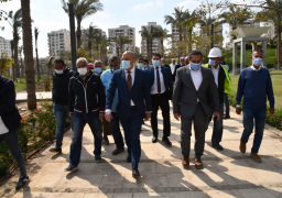 وزير الإسكان يتفقد اللمسات الأخيرة من مشروع تطوير”بحيرة عين الصيرة”