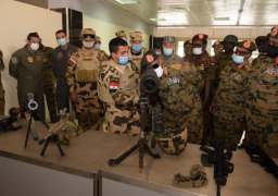 أنشطة مكثفة لفعاليات التدريب الجوى المشترك المصرى السودانى (نسور النيل – 2)