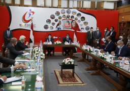 وزير التعليم العالي يفتتح أعمال تطوير مبني الاتحاد الرياضي للجامعات