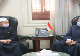 مفتي الجمهورية يبحث تعزيز التعاون مع نظيره الماليزي