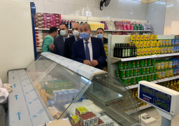 إفتتاح المجمع الاستهلاكي (دلتا ماركت طابا) أحد فروع المجمعات الاستهلاكية التابعة للشركة العامة لتجارة الجملة والتابعة للشركة القابضة للصناعات الغذائية