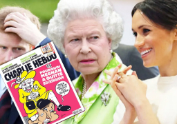 مجلة “شارلي إيبدو” تستفز البريطانيين برسم مسيء للملكة إليزابيث