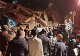 النيابة تعاين موقع انهيار عقار جسر السويس ومباحث القاهرة تستمع لشهود العيان