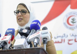 وزيرة الصحة توجه الشكر للرئيس السيسي لدعمه الأطقم الطبية
