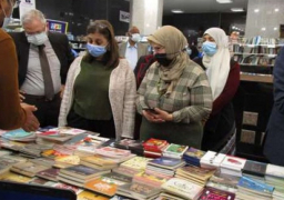 انطلاق فعاليات المعرض السنوي الخامس للكتاب بجامعة حلوان