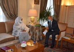 أبو الغيط يبحث مع مريم الصادق المهدي عملية الانتقال في السودان