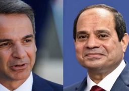 الرئيس السيسي يبحث هاتفياً مع رئيس وزراء اليونان التعاون الثنائي بين البلدين