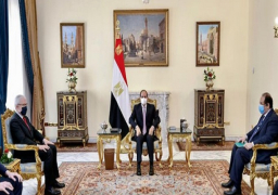 الرئيس السيسي يستقبل رئيس جهاز الاستخبارات الخارجي الفرنسي