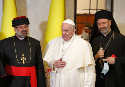 في اليوم الثالث لزيارته للعراق .. بابا الفاتيكان في أربيل والموصل وقرقوش