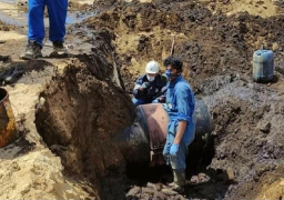 السيطرة على تسرب نفطى فى حقل الظهرة الليبى