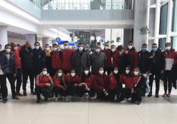 منتخب الكاراتيه يصل إلى اسطنبول للمشاركة فى البريميرليج