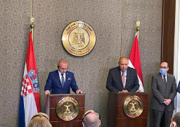 وزير الخارجية ونظيره الكرواتى يؤكدان عمق علاقات التعاون بين البلدين