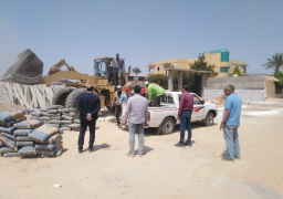 جهاز مدينة سنفكس الجديدة يشن حملة لإزالة التعديات ومخالفات البناء