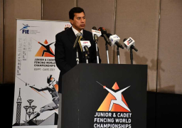 رئيس الدولي للسلاح يشيد بجهود الحكومة المصرية في نجاح تنظيم بطولة العالم