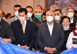 وزيرا الشباب والنقل يودعان المشاركين بفوج قطار الشباب للأيتام