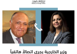 شكرى يبحث مع وزيرة خارجية ليبيا تنفيذ مخرجات الحوار السياسى الليبى