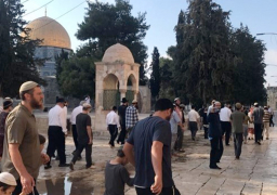 عشرات المستوطنين يقتحمون المسجد الأقصى.. والاحتلال الإسرائيلي يستهدف الصيادين في غزة