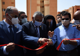 وزير الشباب والرياضة يفتتح مركز شباب الأمل بمدينة ١٥ مايو