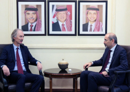 الصفدي يبحث مع المبعوث الأممى لسوريا سبل الوصول لحل سياسي للأزمة السورية