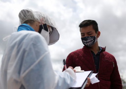 كولومبيا تسجل 16 ألفا و918 إصابة جديدة بفيروس كورونا