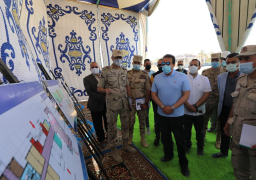 عبد الغفار يتفقد مباني جامعة برج العرب التكنولوجية بمحافظة الاسكندرية