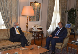 وزير الخارجية يستقبل مبعوث الأمم المتحدة الخاص لعملية السلام في الشرق الأوسط