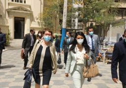 رئيسة البنك الأوروبي لإعادة الإعمار تتفقد مسرعة الاعمال”فلك ستارت أبس”