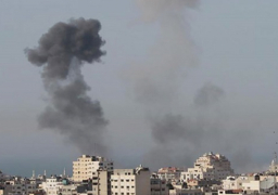 طائرات الاحتلال الإسرائيلي تقصف عدة مواقع وأراض في قطاع غزة