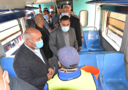 وزير النقل يتفقد محطة وبرج إشارات وورشة طنطا ويؤكد:لن اسمح بأي تقصير