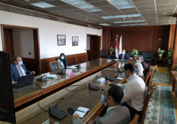 وزير الموارد المائية والرى يستعرض موقف دراسات تقييم تأهيل الترع