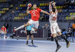 يد الأهلى أمام الزمالك فى المباراة الفاصلة لتحديد بطل دورى المحترفين