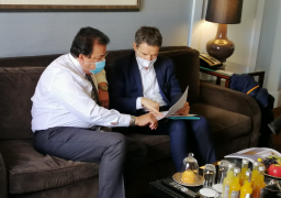 عبد الغفار يناقش خطوات تنفيذ “بيت مصر”بالمدينة الدولية الجامعية بباريس