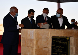 وزيرا الرياضة والإسكان ورئيس الأهلي يضعون حجر الأساس لاستاد النادي الأهلي بالشيخ زايد