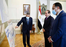 الرئيس يتطلع على نتائج تحقيقات حادثة جنوح سفينة الحاويات إيفرجرين