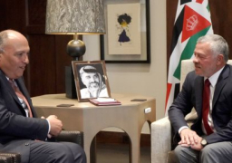 العاهل الأردني يستقبل وزير الخارجية
