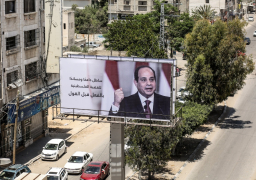 السيسى يؤكد على دعمه ومساندته للشعب الفلسطينى بالفعل قبل القول