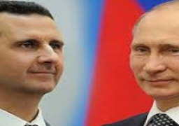 بوتين يهنئ الأسد بفوزه في الانتخابات الرئاسية